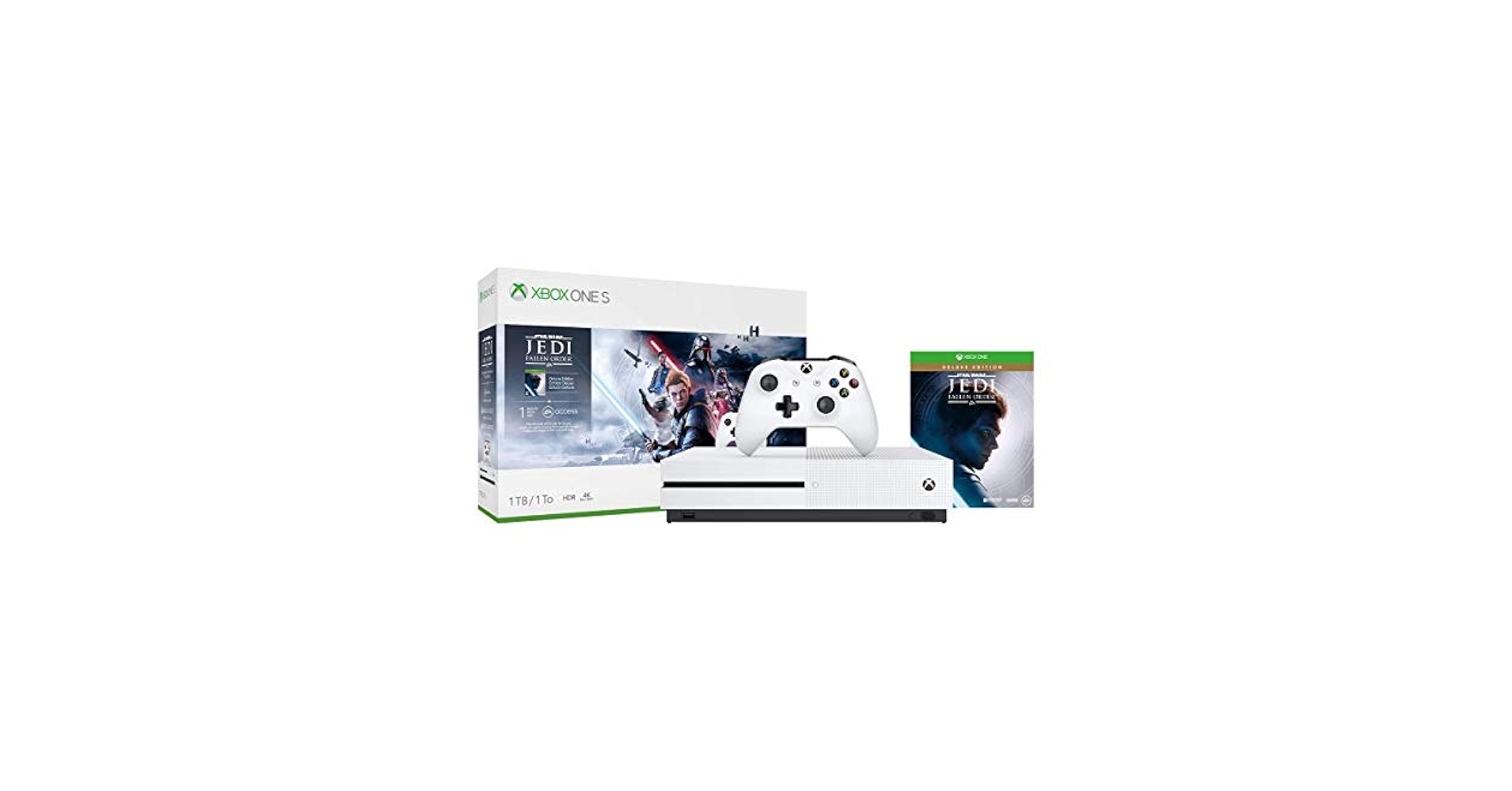 Microsoft - (本体) Xbox One S 1TB(スター・ウォーズ ジェダイ:フォールン・オーダー デラックス エディション同梱版)(234-01104) マイクロソフト Restored Microsoft Xbox One S 1TB Star Wars Jedi: Fallen